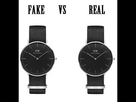 fake daniel wellington watch vs real|daniel wellington watches true.